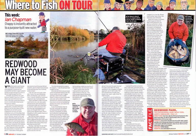 anglers mail fishing magazine article